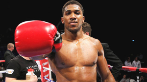 Anthony Joshua with a title shot in reach