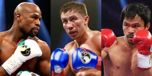 Mayweather, Golovkin and Pacquiao 