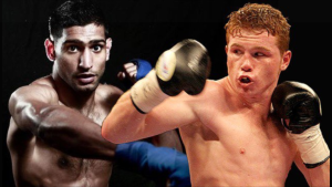 Amir Khan and Saul Alvarez 