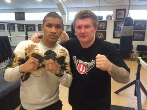 Conor with The Hitman, Ricky Hatton MBE