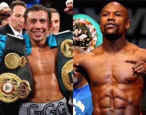 Golovkin and Mayweather 