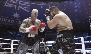 Lucas Browne and Ruslan Chagaev