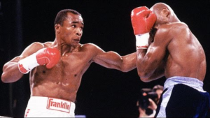 Leonard coming back from a 3 year layoff to face Hagler