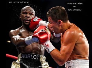 Floyd Mayweather Jr. and Gennady Golovkin.