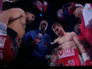 Khan and Canelo