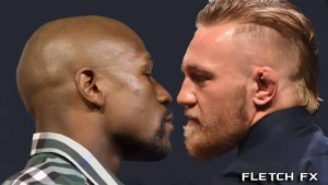 According to Fox Sports, Mayweather and McGregor will make an announcement within two weeks. Artwork by Fletch FX 